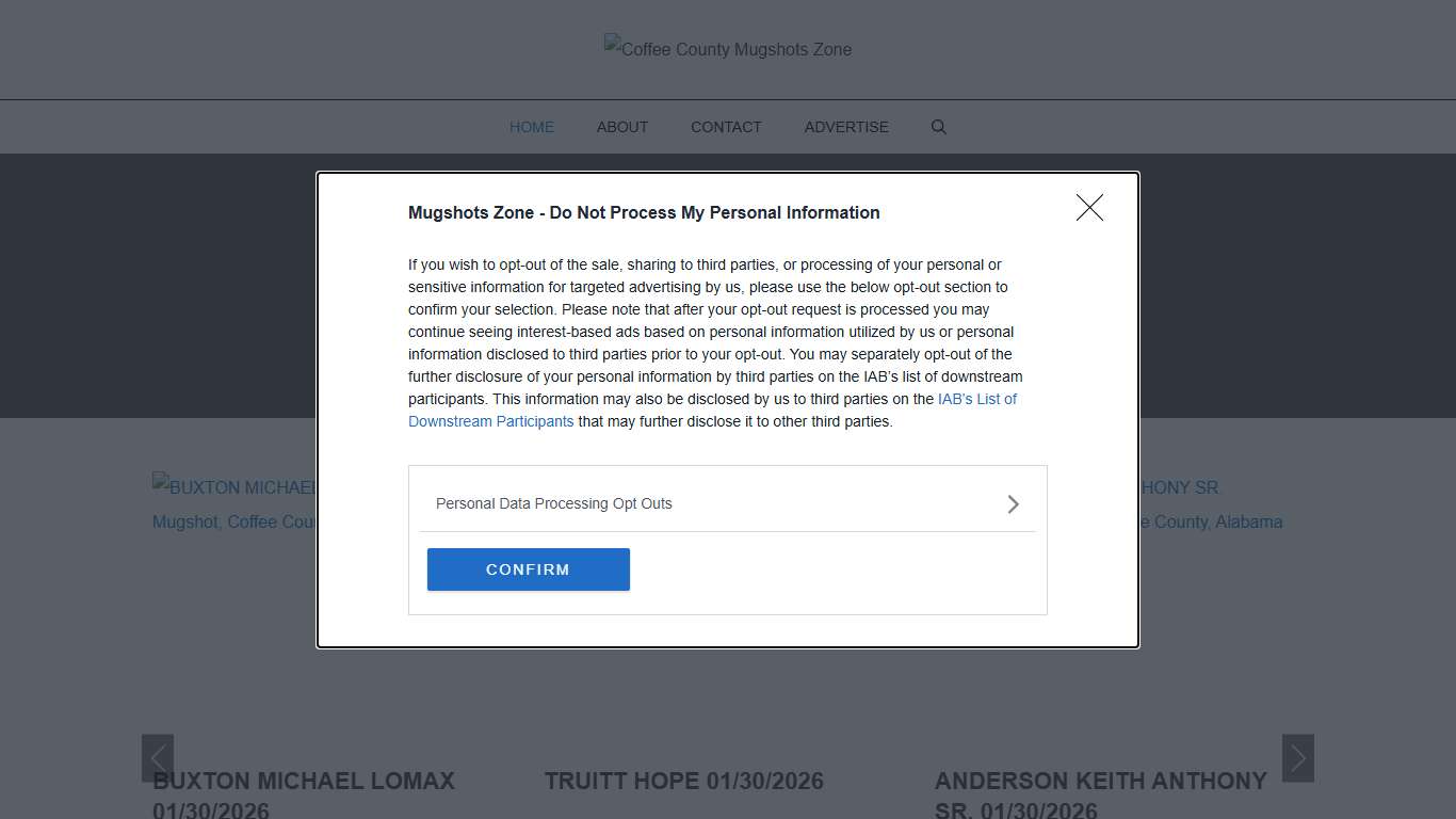 Coffee County Mugshots Zone